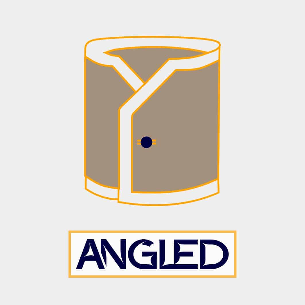 Angled