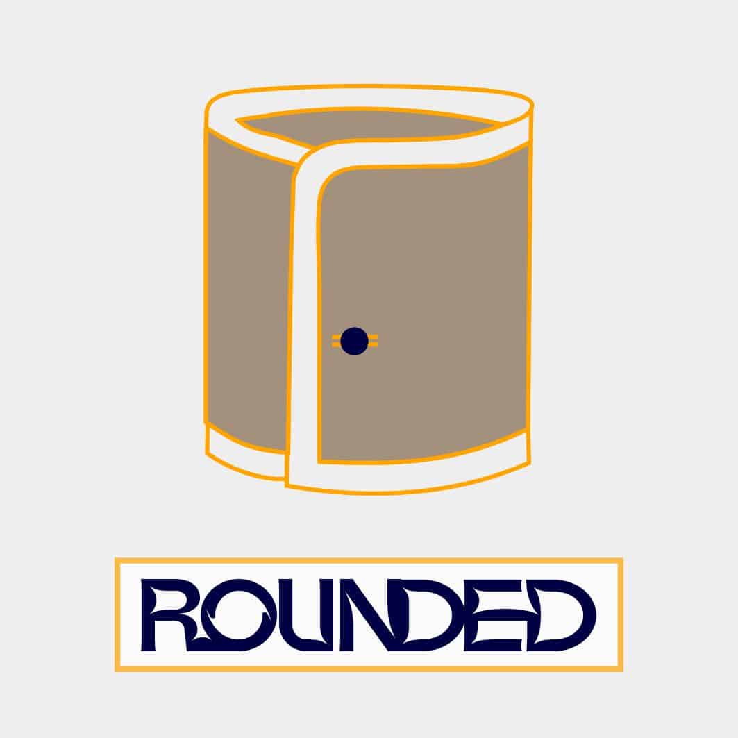 Rounded